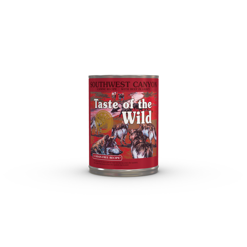 Taste of the Wild Southwest Canyon Canine Recipe with Beef in Gravy