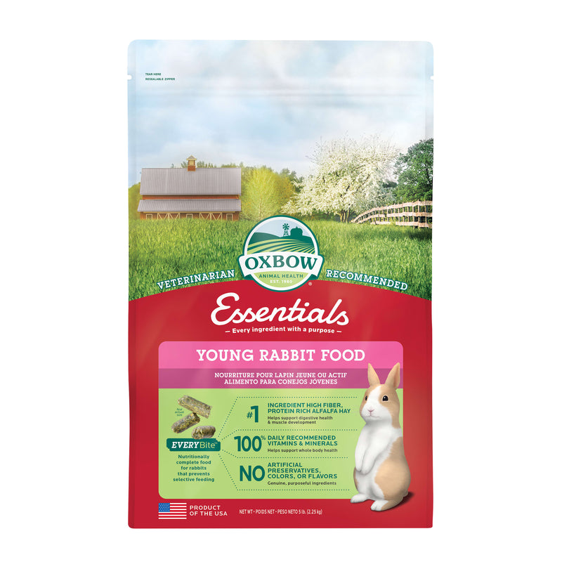 Oxbow Animal Health Essentials Young Rabbit Food 5lb