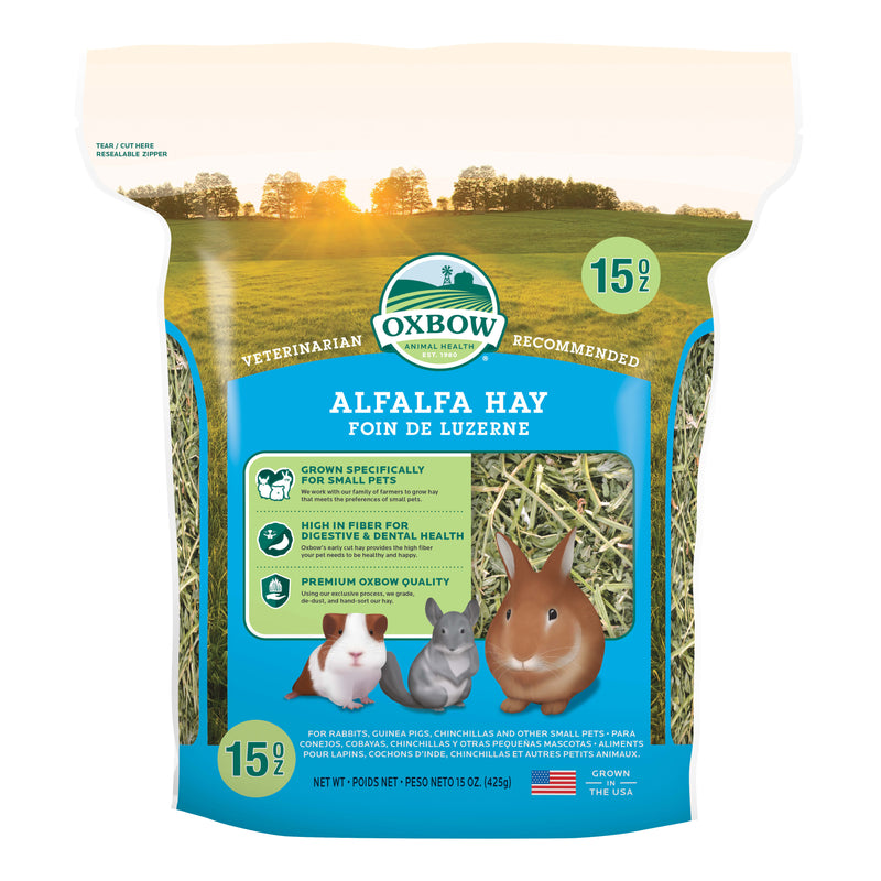 Oxbow Animal Health Alfalfa Hay 15oz