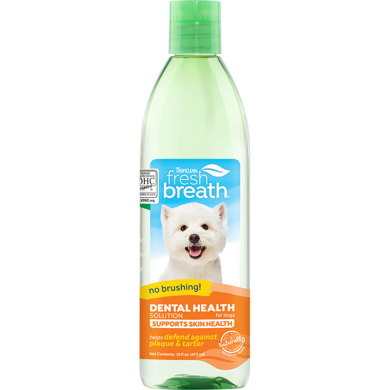 Tropiclean Fresh Breath Water Additive Plus Skin & Coat  for Dogs and Cats