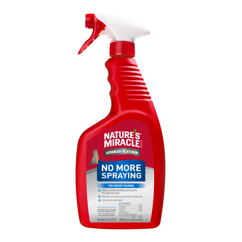 Nature’s Miracle Advanced Platinum No More Spraying 24oz Trigger