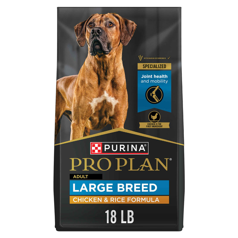 Purina Pro Plan High Protein, Digestive Health Large Breed Dog Food Dry, Chicken and Rice Formula
