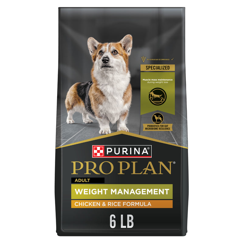 Purina Pro Plan Weight Management Dry Dog Food Chicken and Rice Formula
