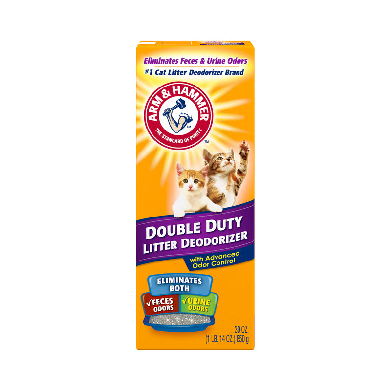 ARM & HAMMER Cat Litter Deodorizer Double Duty, 30 oz