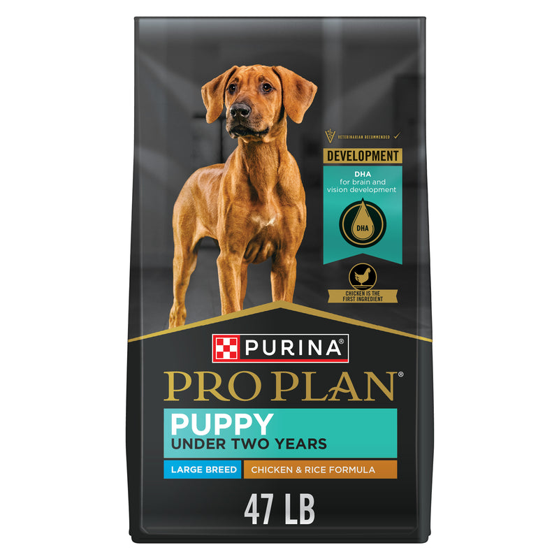 Purina Pro Plan Large Breed Dry Puppy Food, Chicken and Rice Formula