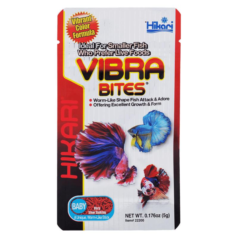 Hikari® Vibra Bites® Baby For Small Mouthed Fish 0.18 Oz