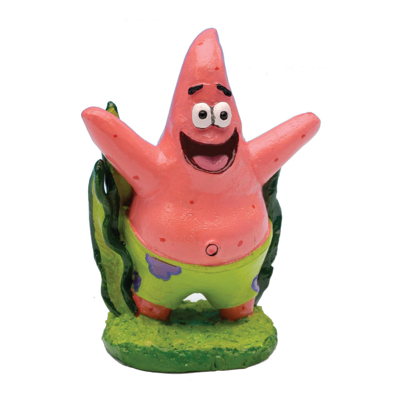 Penn-Plax Officially Licensed SpongeBob SquarePants Aquarium Ornament – Patrick (Mini/Small Size) – Perfect for Freshwater and Saltwater Tanks