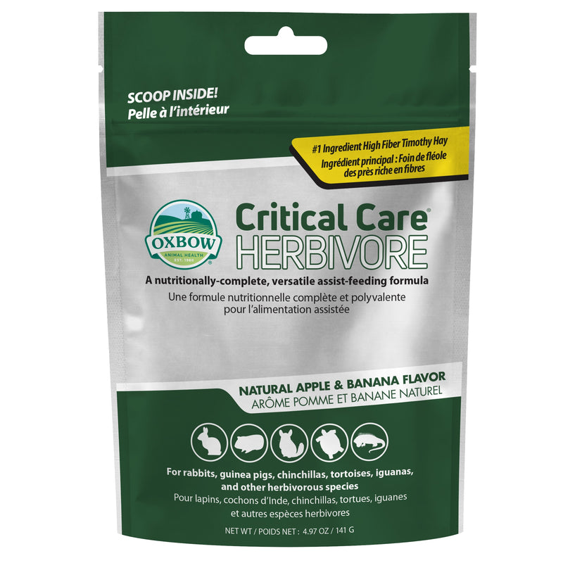 Oxbow Animal Health Critical Care Herbivore Apple-Banana (141g)