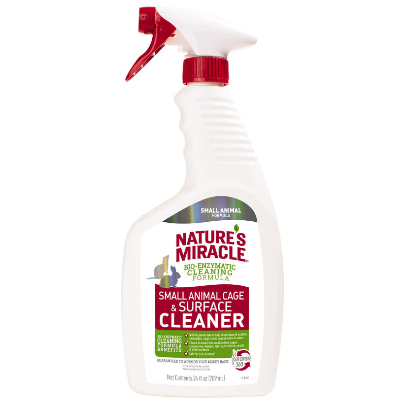 Nature's Miracle Small Animal Cage Cleaner 24oz