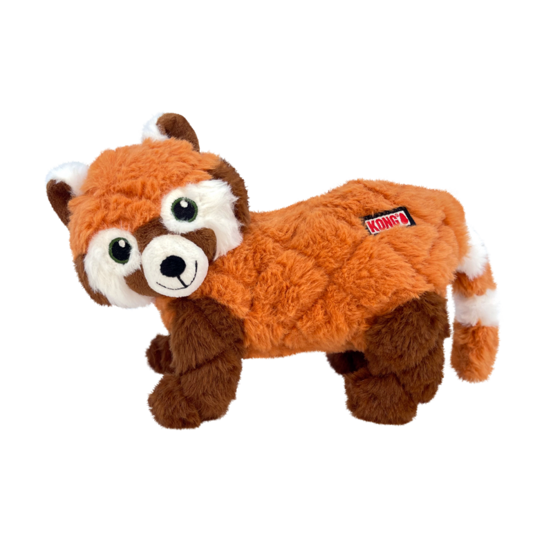 KONG Scampers Red Panda Medium Dog Toy