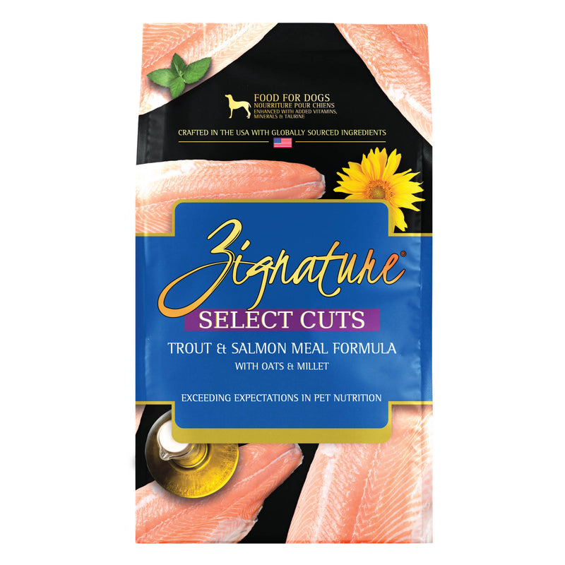 Zignature Limited Ingredient Select Cuts Trout & Salmon Formula - 4lb
