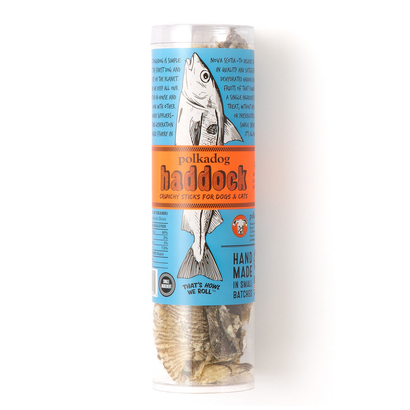 Polkadog Haddock Skin Jerky