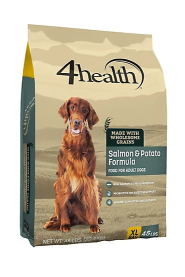 4health with Wholesome Grains Adult Salmon and Potato Formula Dry Dog Food