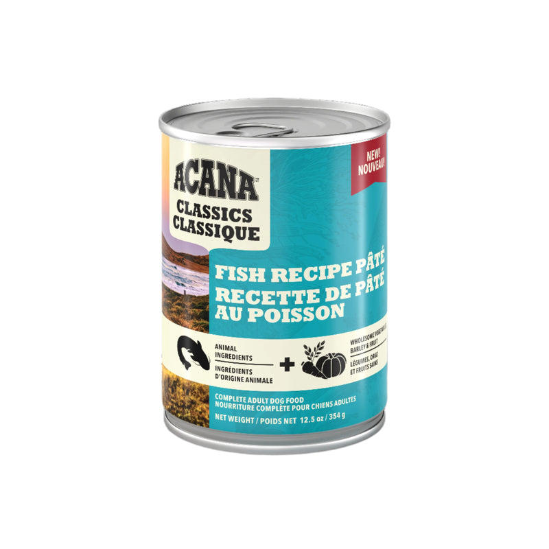 ACANA Classics Pate Wet Dog Food Fish Recipe Pate, 12.5oz
